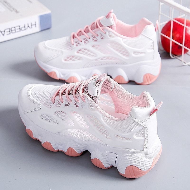 Breathable Mesh Chunky Sneaker - Women'S Fashion Show บทวิจารณ์และราคา