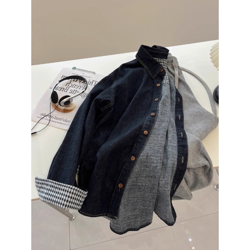 American Fashion Retro Denim P - Women'S Fashion Denim Jacket บทวิจารณ์และราคา