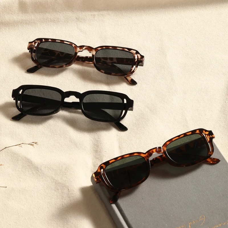 Luxurious Rectangle Sunglasses - Women'S Fashion Eyewear บทวิจารณ์และราคา