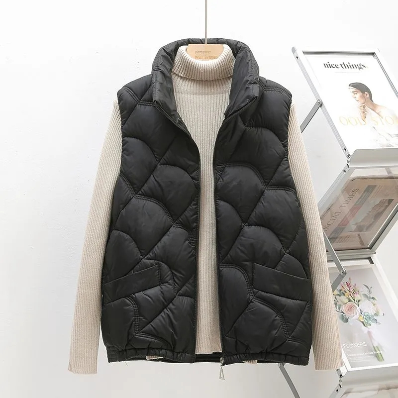 2025 New Puff Vest Women Winte - Puffer Vest Fashion Women บทวิจารณ์และราคา