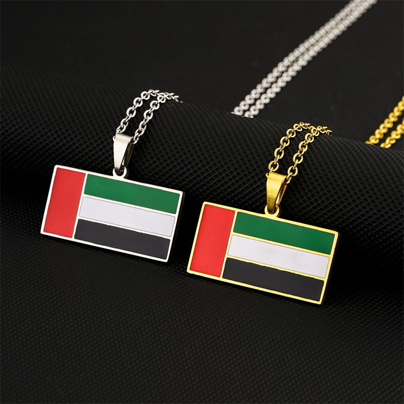 United Arab Emirates Flag Pend - Women Fashion Uae บทวิจารณ์และราคา