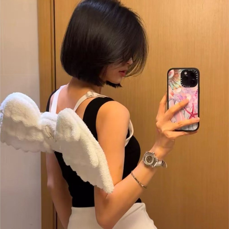 JIAERDI Sweet White Angel Wing - Women Fashion Online บทวิจารณ์และราคา