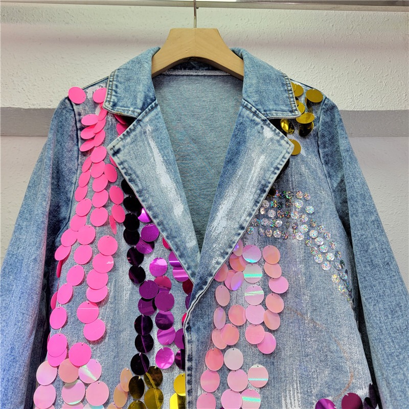 ANJY Autumn New Women Ins Tren - Women'S Fashion Denim Jacket บทวิจารณ์และราคา