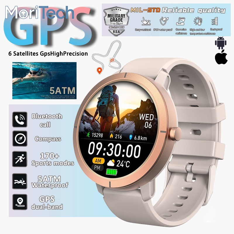 MoriTech GPS Smart Watch AMOLE - Women'S Fashion Retailers บทวิจารณ์และราคา