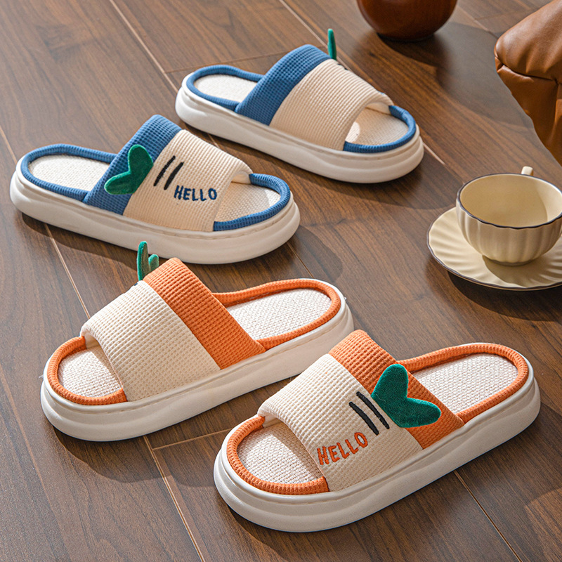 New Style Linen Slippers for W - Women Fashion Images บทวิจารณ์และราคา