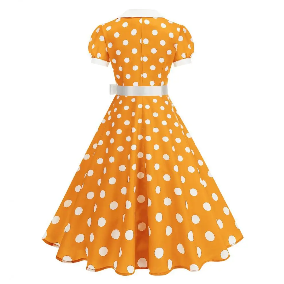Vintage Polka Dot Summer Dress - Women'S Fashion In The 60S บทวิจารณ์และราคา