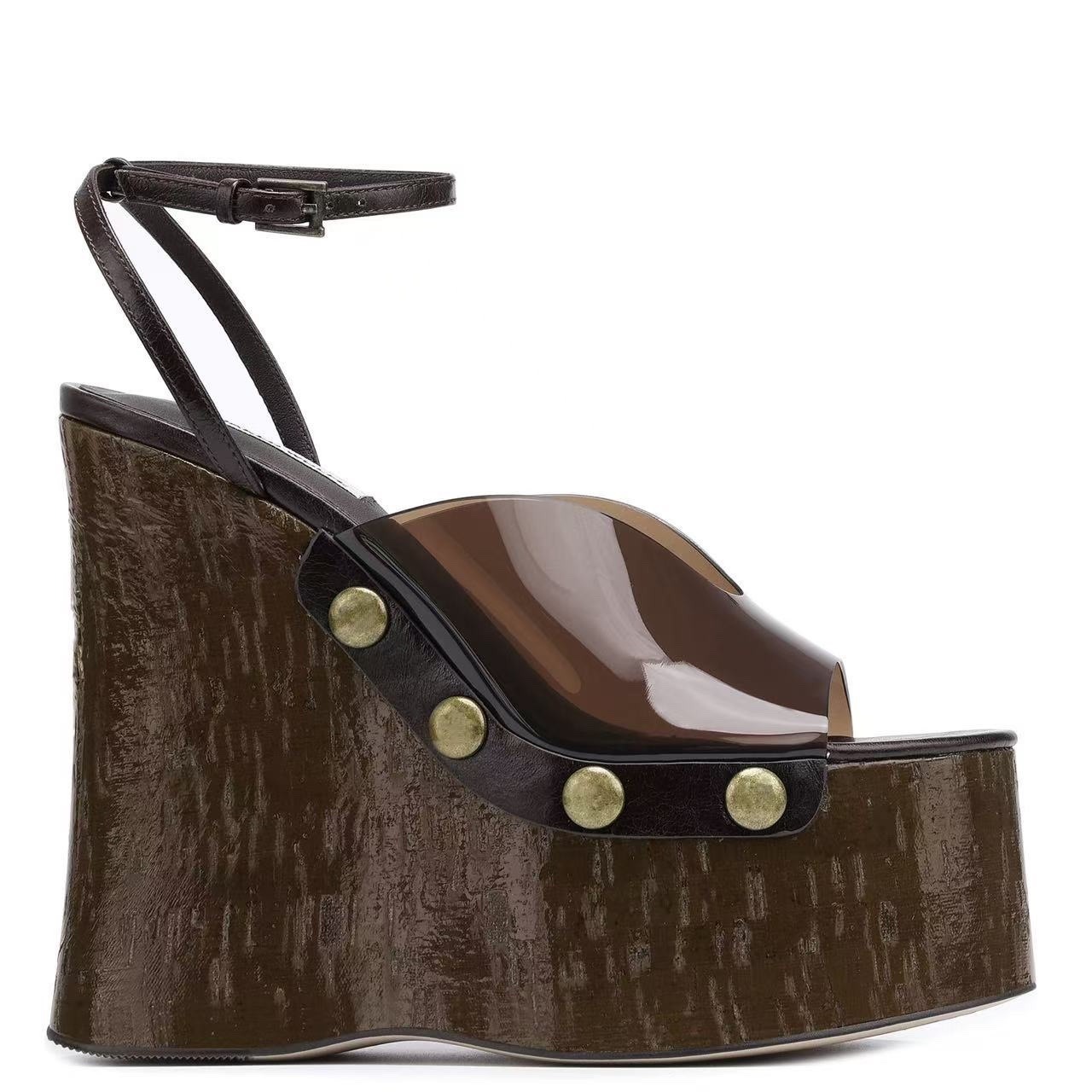 2026Summer Slope Heel Thick Bo - Women'S Fashion Show บทวิจารณ์และราคา