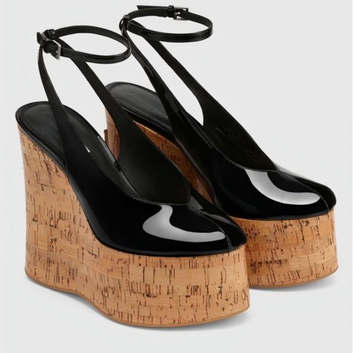 2026Summer Slope Heel Thick Bo - Women'S Fashion Show บทวิจารณ์และราคา