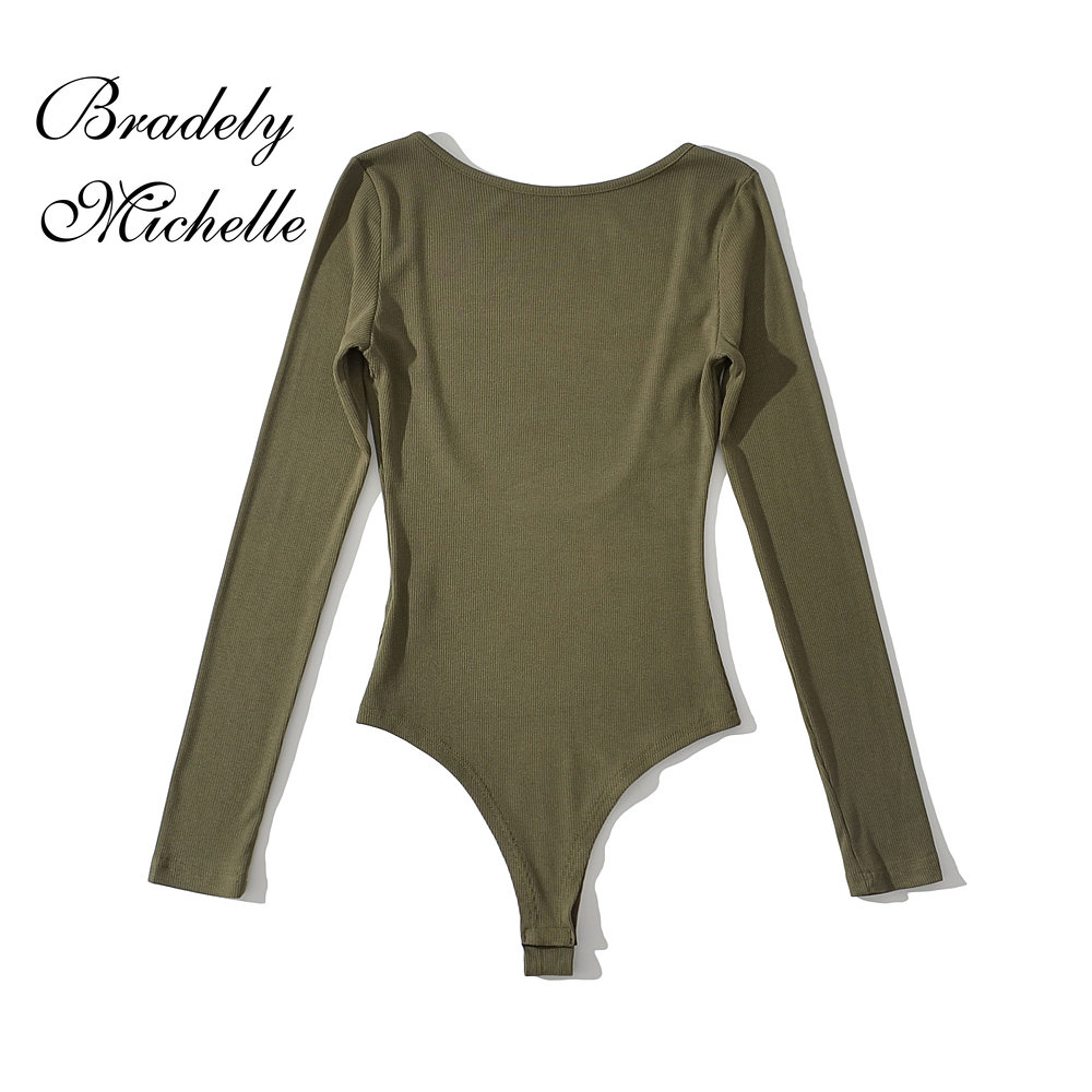 Women's Sexy Clothing Long-sle - Turtleneck Bodysuit บทวิจารณ์และราคา