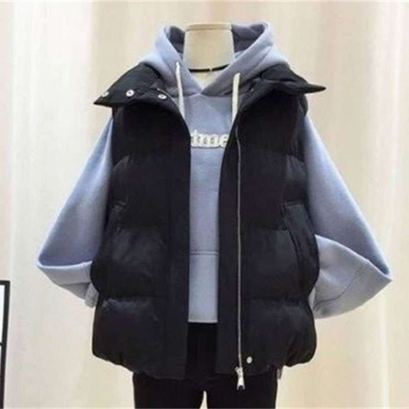 2025 Ladies Short Puffer Waist - Puffer Vest Fashion Women บทวิจารณ์และราคา