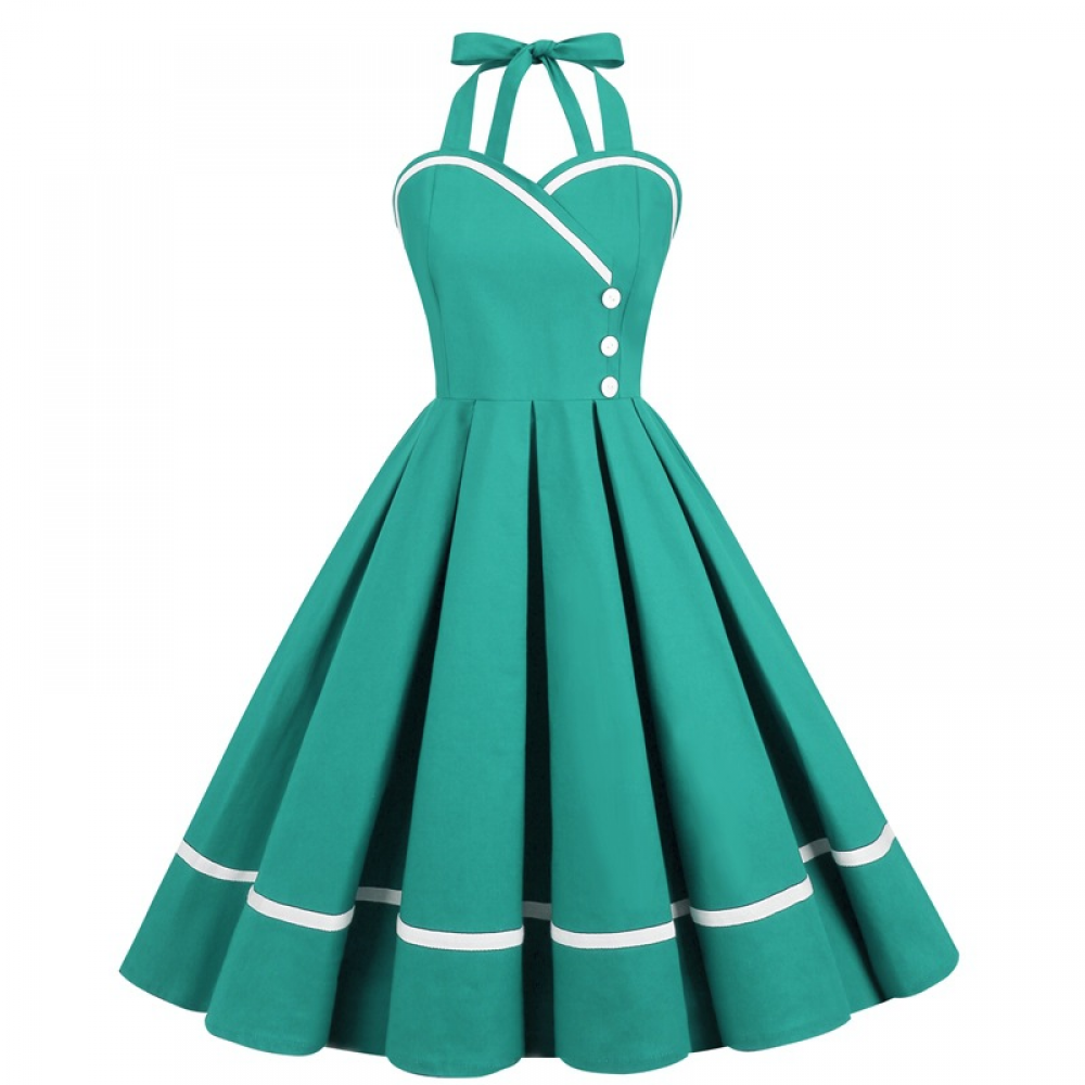Retro Dress Women Elegant Fash - Women'S Fashion From The 60S บทวิจารณ์และราคา