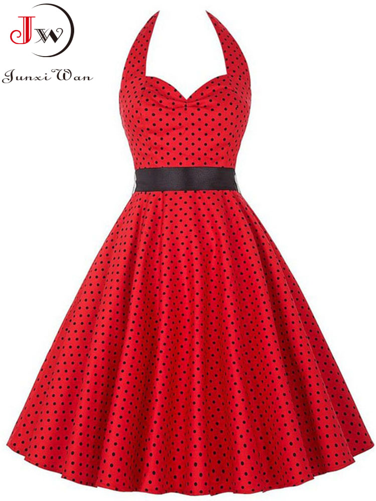 Women Summer Polka Dot Vintage - Women'S Fashion From The 60S บทวิจารณ์และราคา