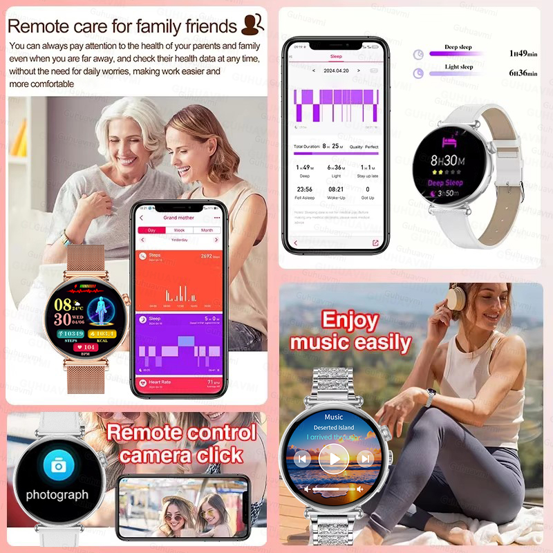 New 1.27-inch Smart Watch for  - Women'S Fashion Retailers บทวิจารณ์และราคา