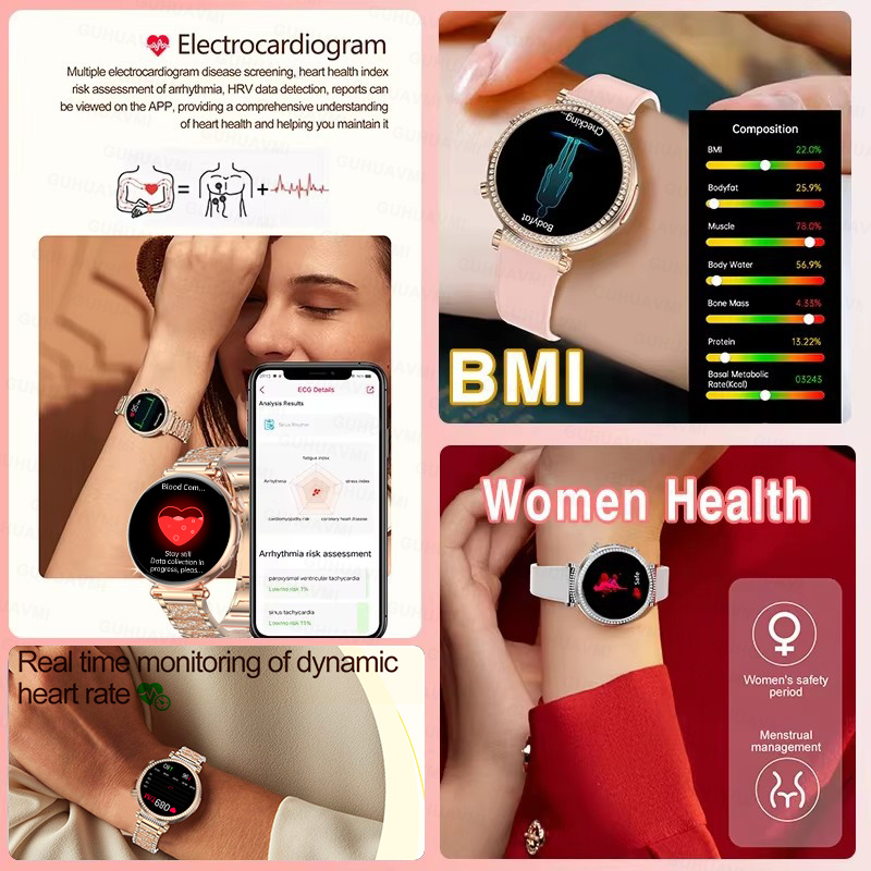 New 1.27-inch Smart Watch for  - Women'S Fashion Retailers บทวิจารณ์และราคา