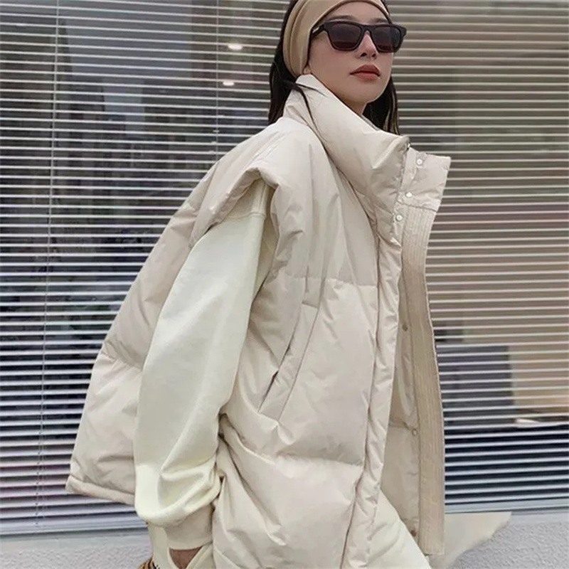 2024 New Korean Winter Jackets - Puffer Vest Fashion Women บทวิจารณ์และราคา