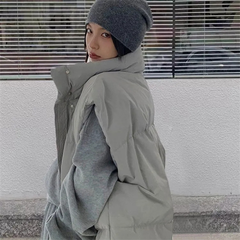 2024 New Korean Winter Jackets - Puffer Vest Fashion Women บทวิจารณ์และราคา