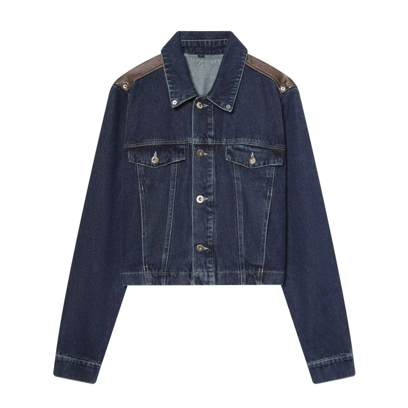 ETJ Women's Denim Jacket & Jea - Women'S Fashion Denim Jacket บทวิจารณ์และราคา