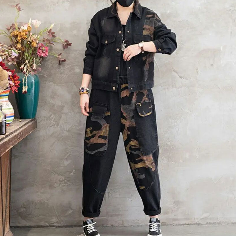 2025 Autumn Denim jacket Suits - Women'S Fashion Denim Jacket บทวิจารณ์และราคา