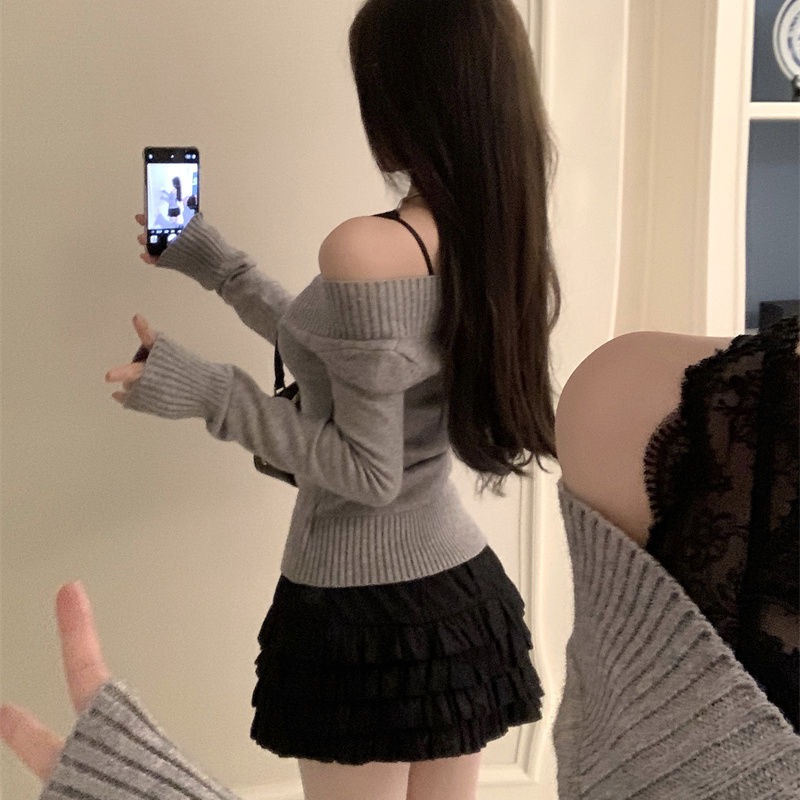 Women's Sweater Gyaru V-Neck K - Women'S Fashion Trends Fall 2025 บทวิจารณ์และราคา