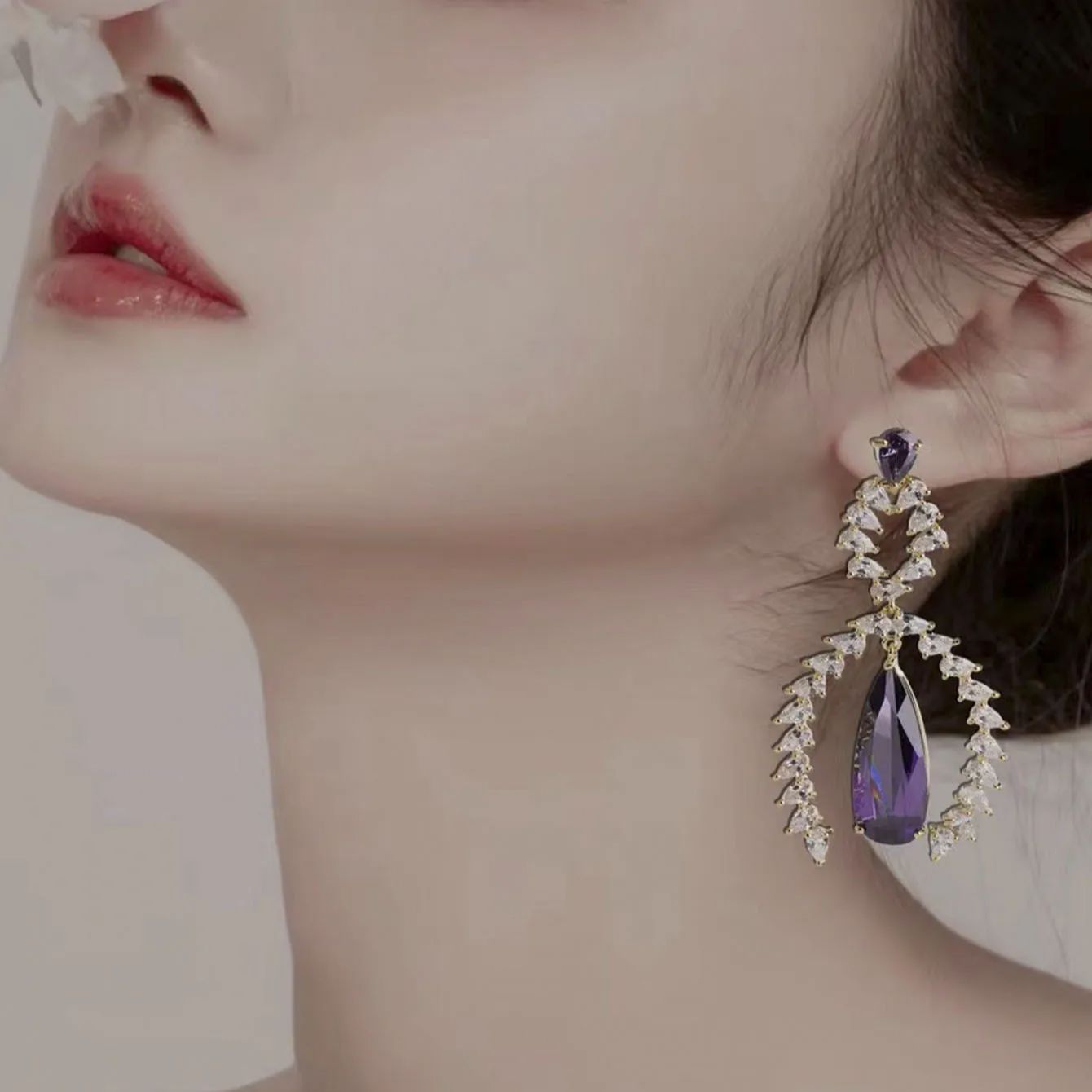 Luxury retro waterdrop cubic z - Women Fashion Uae บทวิจารณ์และราคา