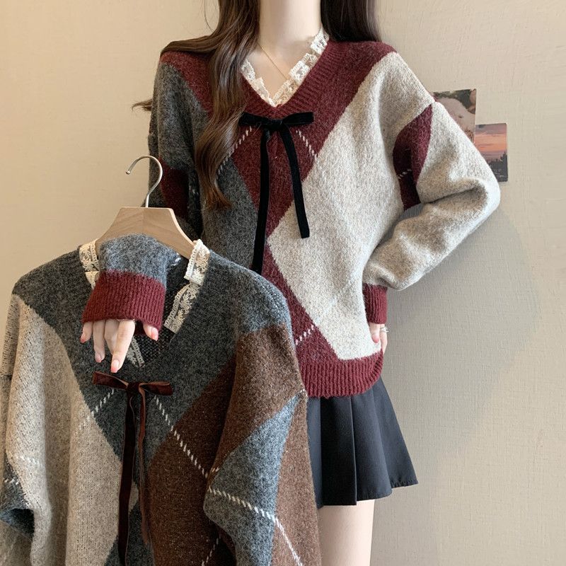 Knitted Sweaters For Women V N - Women'S Fashion Trends Fall 2025 บทวิจารณ์และราคา