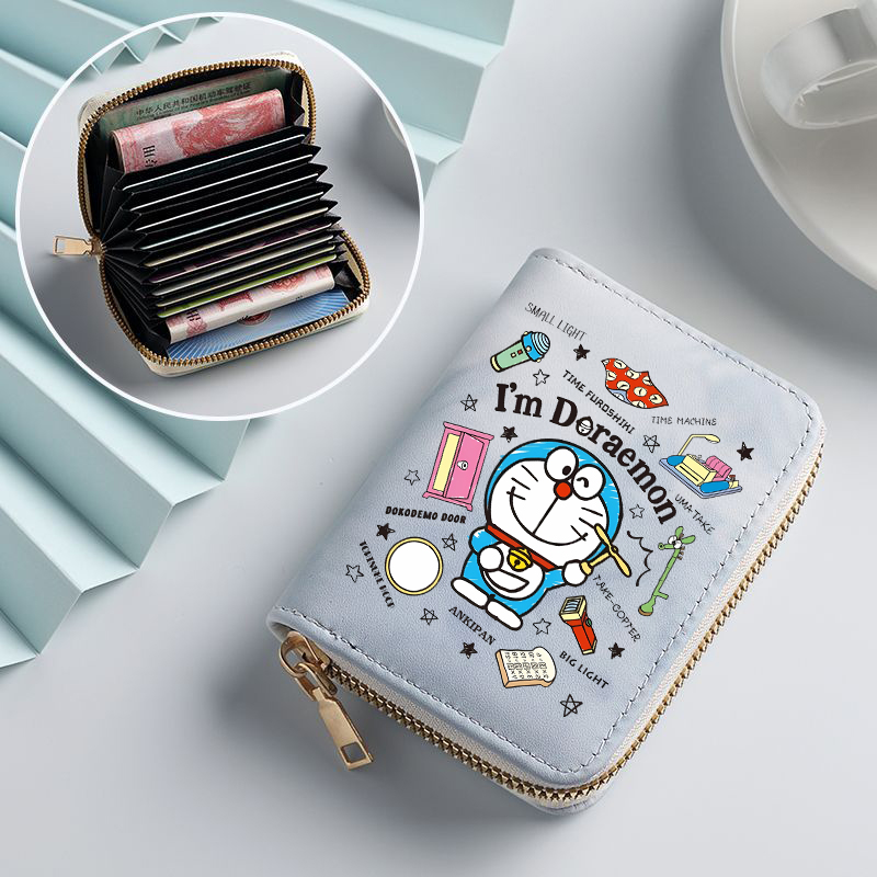 Doraemon Woman Short Wallet An - Women Fashion Japan บทวิจารณ์และราคา