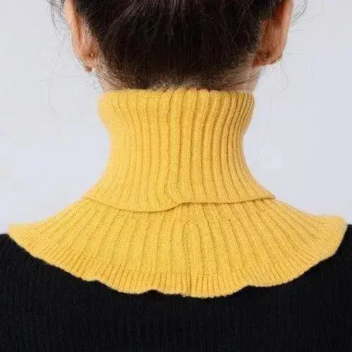 Warm Knitted Collar Scarf Wome - Turtleneck Bodysuit บทวิจารณ์และราคา