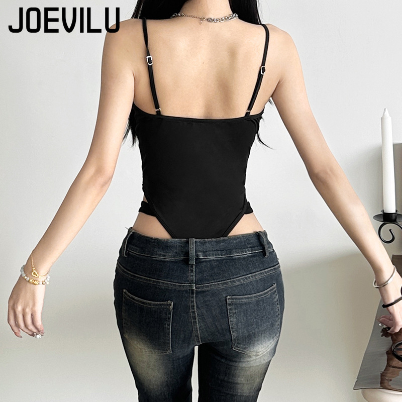 Sexy Women Bodysuit Cut Out Bo - Lace Trim Cami บทวิจารณ์และราคา