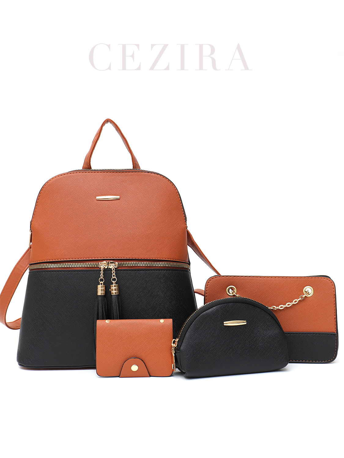 4 PCS Bags Set Women's Fashion - Women Fashion Online บทวิจารณ์และราคา