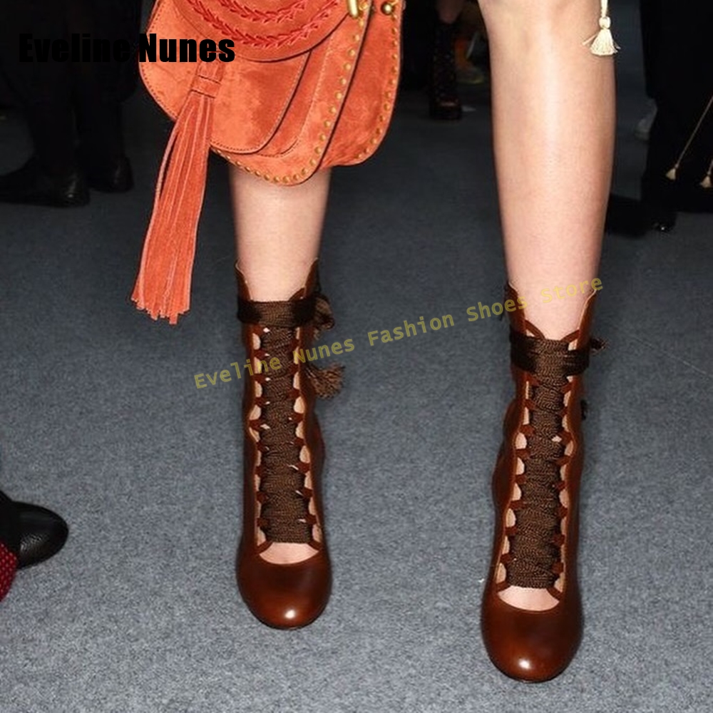 Cross Tied Fashion Catwalk Boo - Women'S Fashion Show บทวิจารณ์และราคา