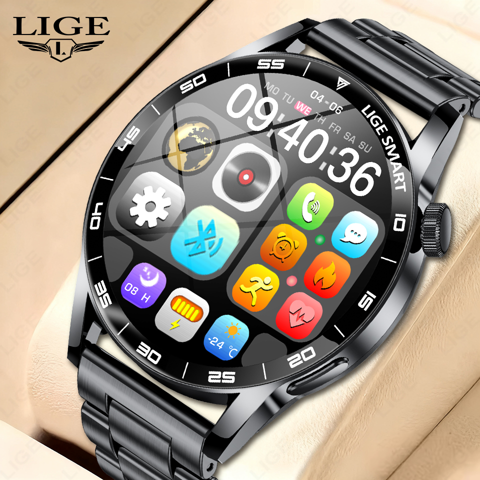 LIGE Men Fashion Smart Watch S - Women Fashion Week 2026 บทวิจารณ์และราคา