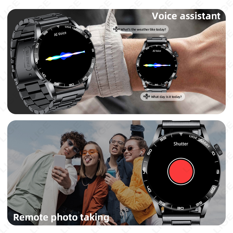 LIGE Men Fashion Smart Watch S - Women Fashion Week 2026 บทวิจารณ์และราคา