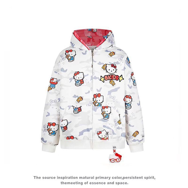 Ins New Hello Kitty Bapes Camo - Women Fashion Japan บทวิจารณ์และราคา