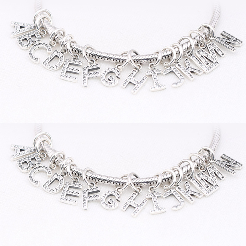 925 Sterling Silver Bead Alpha - Women'S Fashion From The 20S บทวิจารณ์และราคา