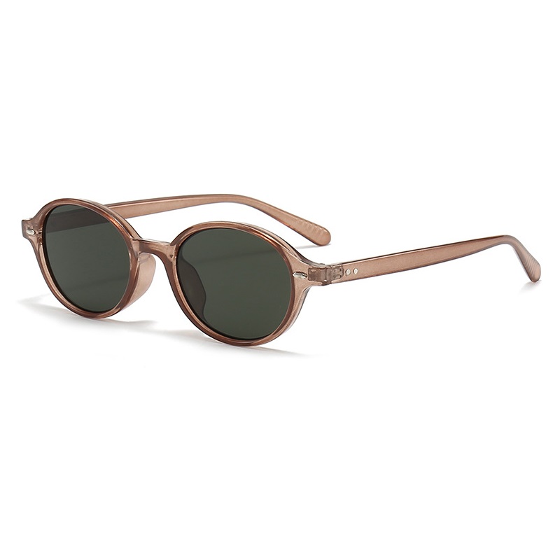 Retro Small Oval Sunglasses Wo - Women'S Fashion Eyeglasses บทวิจารณ์และราคา
