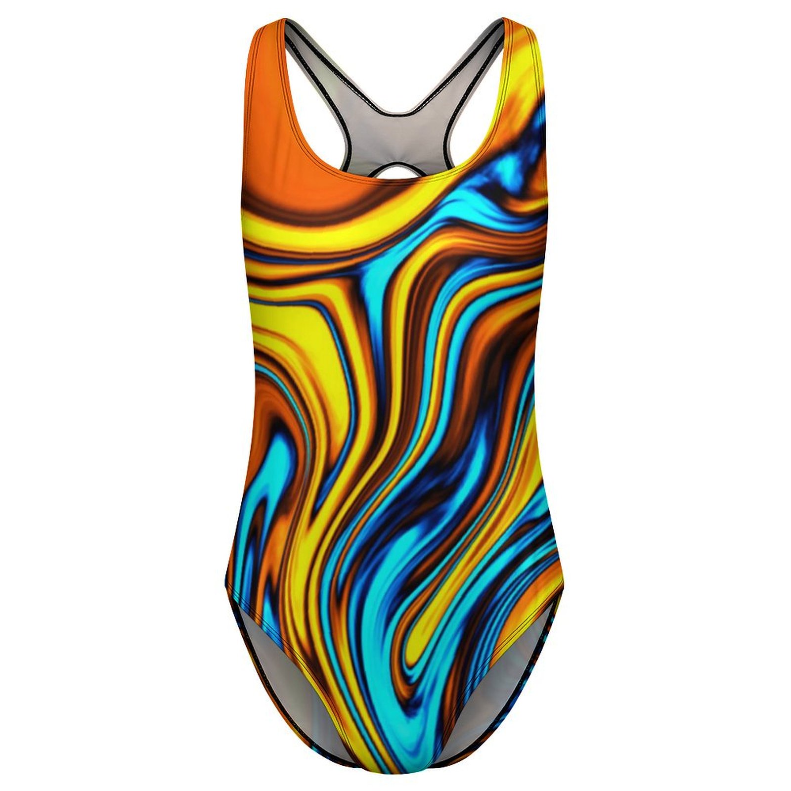 Golden Retro 60s Swimsuit Abst - Women'S Fashion In The 60S บทวิจารณ์และราคา