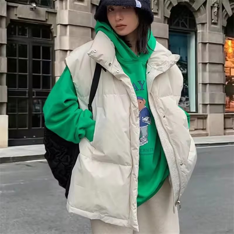 2025 New Korean Winter Vest Ja - Puffer Vest Fashion Women บทวิจารณ์และราคา