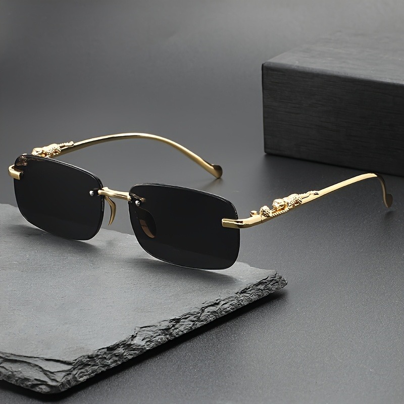 Fashion Rimless Metal Sunglass - Women'S Fashion Eyeglasses บทวิจารณ์และราคา