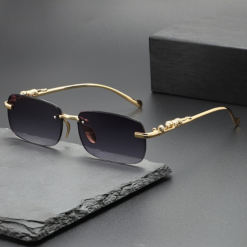 Fashion Rimless Metal Sunglass - Women'S Fashion Eyeglasses บทวิจารณ์และราคา