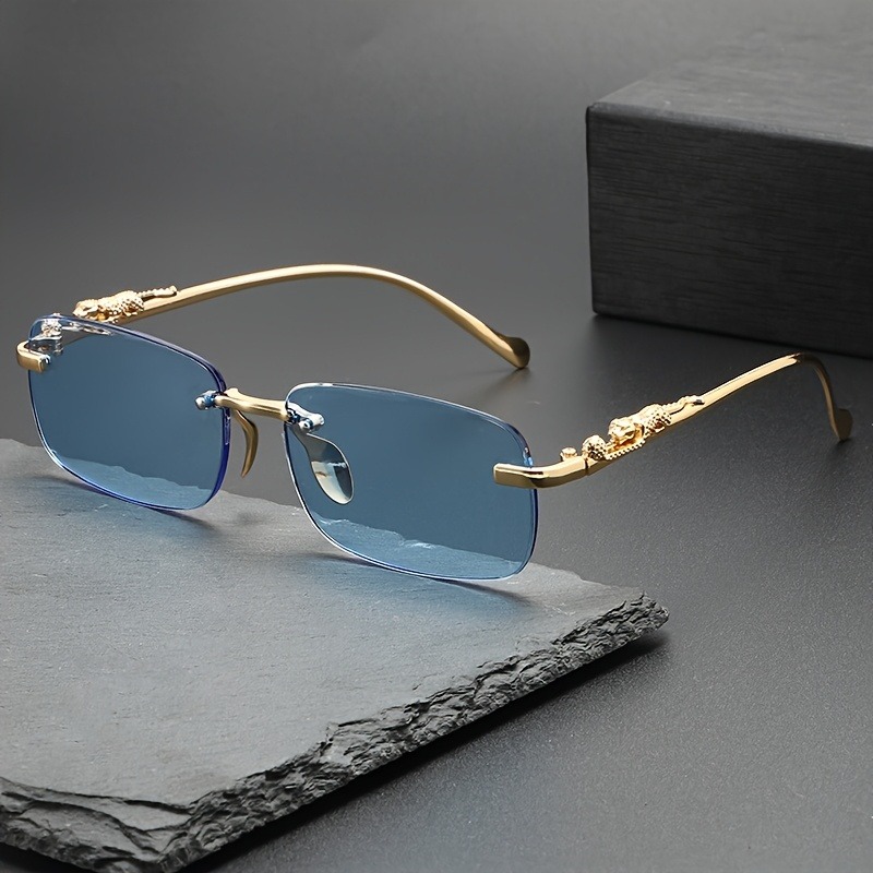 Fashion Rimless Metal Sunglass - Women'S Fashion Eyeglasses บทวิจารณ์และราคา