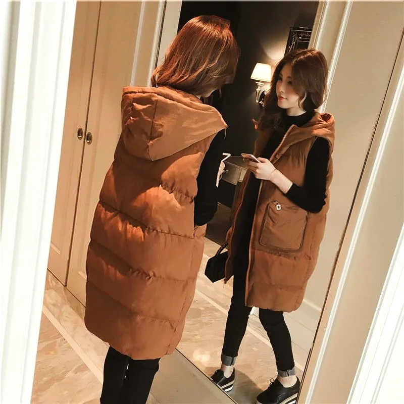 2026 New Winter Sleeveless Tan - Puffer Vest Fashion Women บทวิจารณ์และราคา