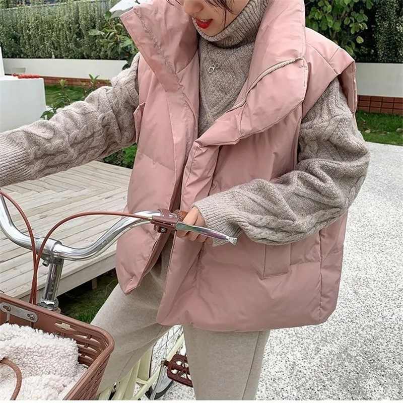 2024 New Korean Vest Puffer Ja - Puffer Vest Fashion Women บทวิจารณ์และราคา