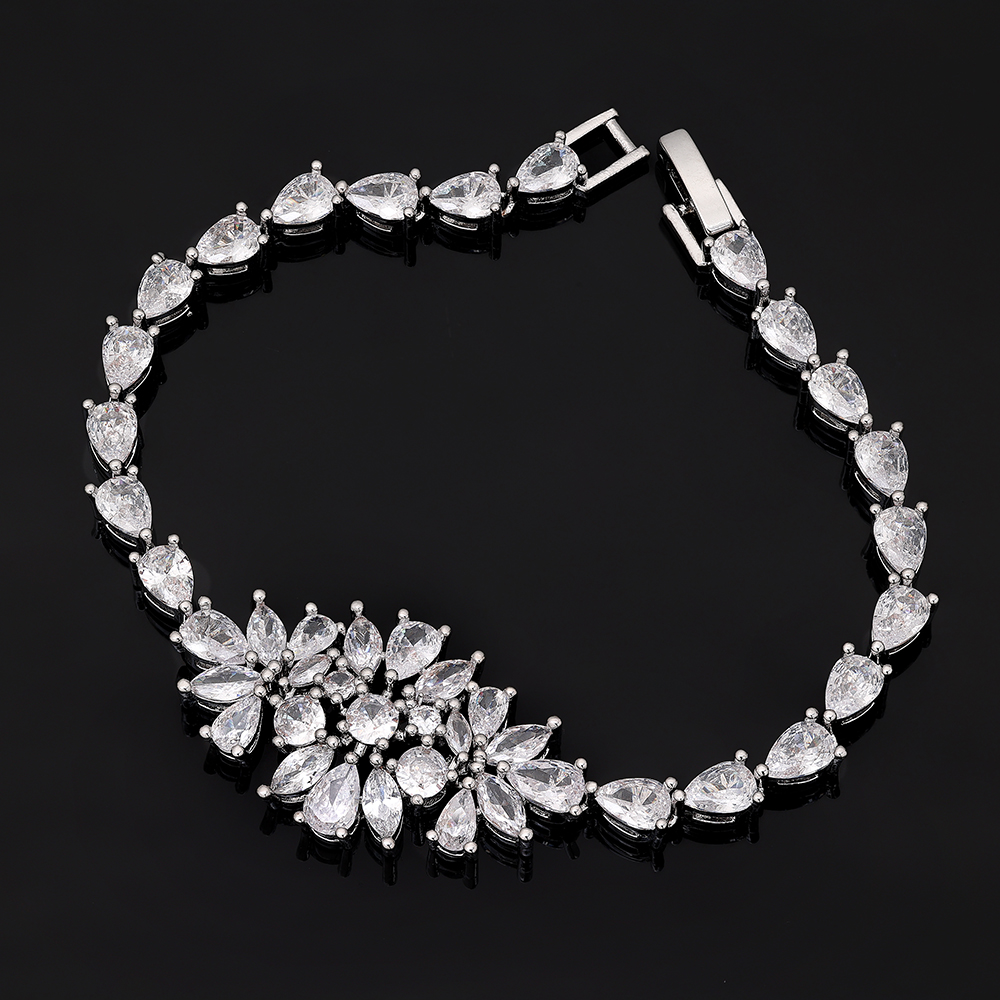 New Bridal Wedding Jewelry Set - Women Fashion Uae บทวิจารณ์และราคา