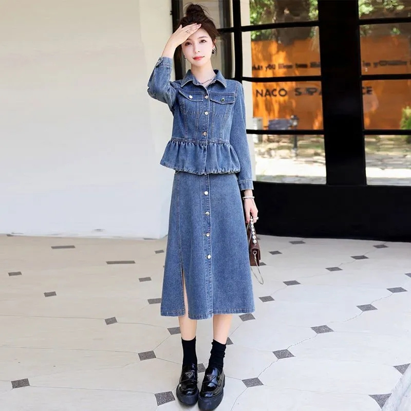 Cowboy Jacket Female New 2024  - Women'S Fashion Denim Jacket บทวิจารณ์และราคา