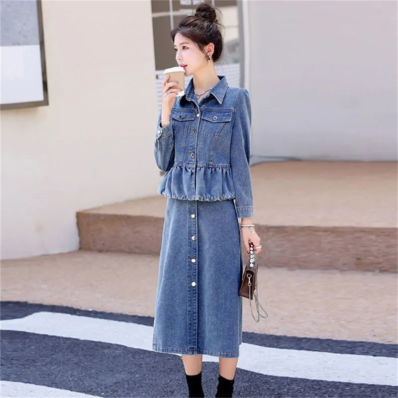 Cowboy Jacket Female New 2024  - Women'S Fashion Denim Jacket บทวิจารณ์และราคา
