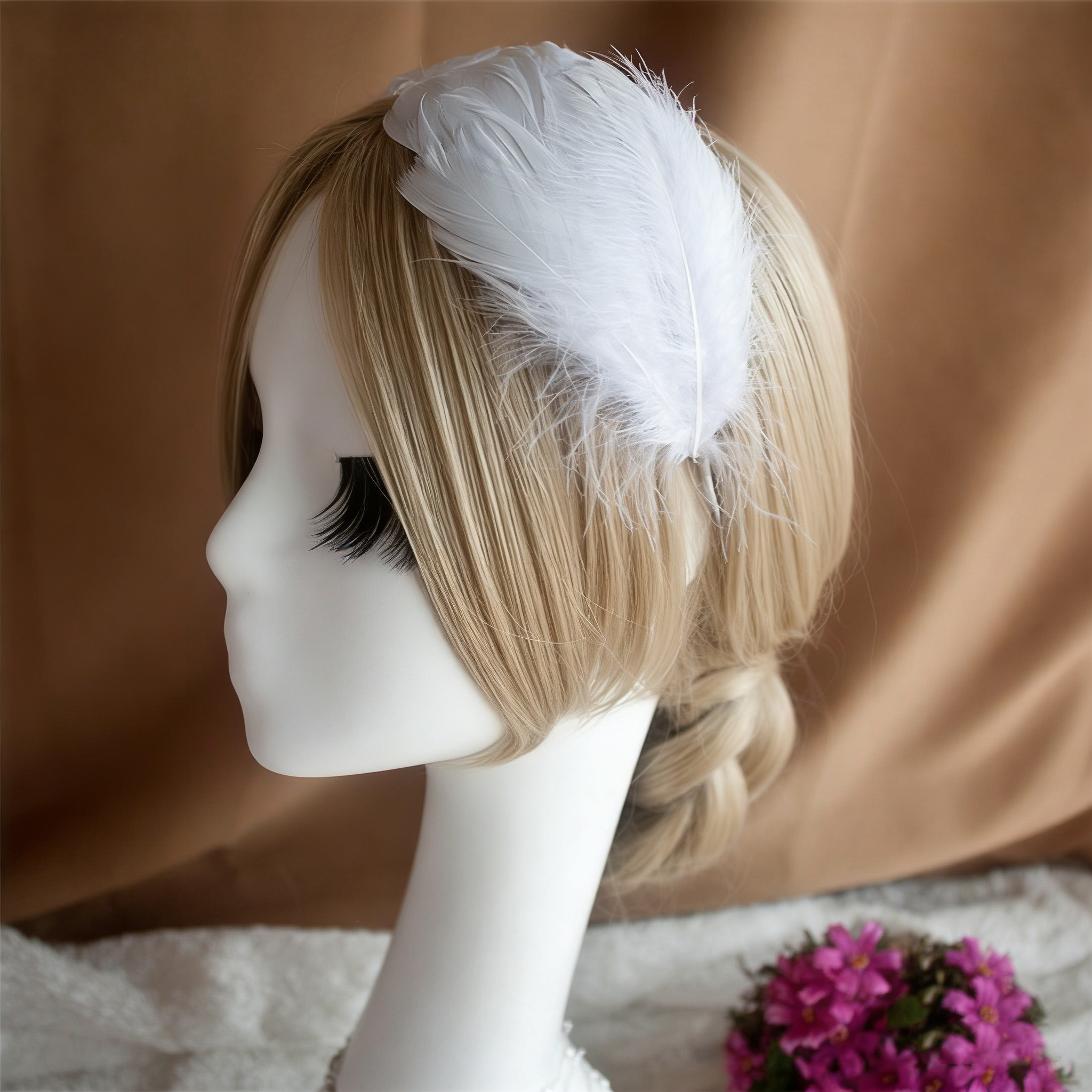 Hand Made Ballet White Feather - Women'S Fashion Retailers บทวิจารณ์และราคา