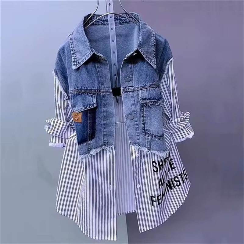 2025 New Spring/Summer Fashion - Women'S Fashion Denim Jacket บทวิจารณ์และราคา
