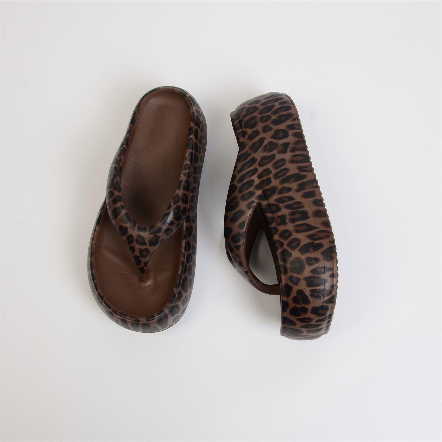 Retro Street Leopard Print Fli - Women Fashion Images บทวิจารณ์และราคา