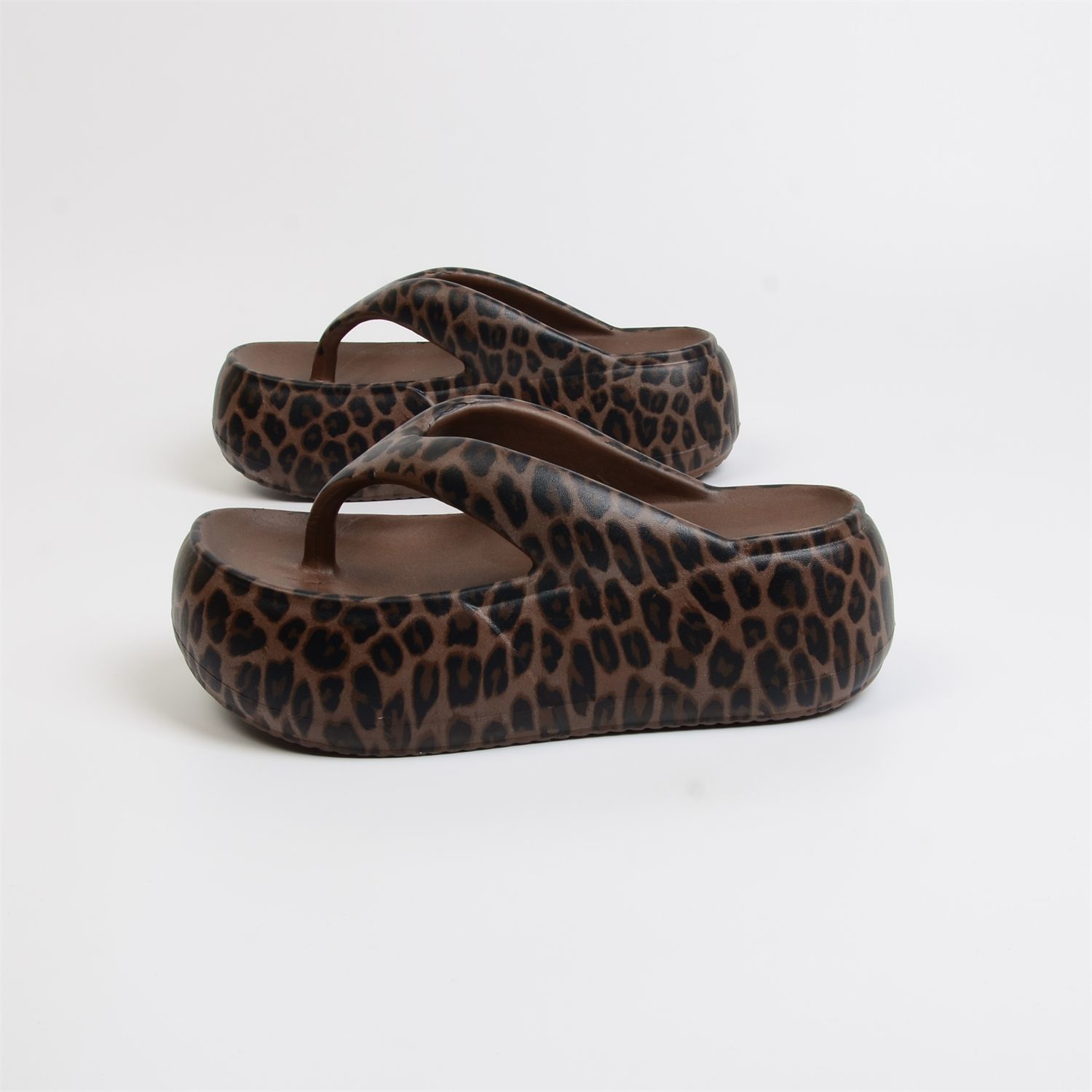 Retro Street Leopard Print Fli - Women Fashion Images บทวิจารณ์และราคา