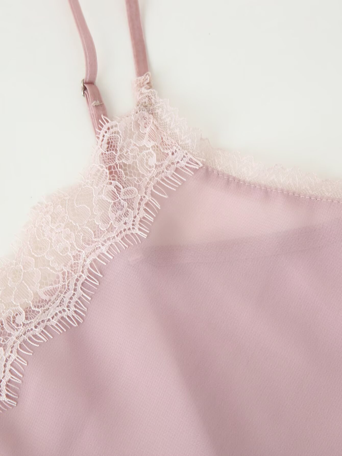 Tidalyf 2025 Women Pink Cami T - Lace Trim Cami บทวิจารณ์และราคา
